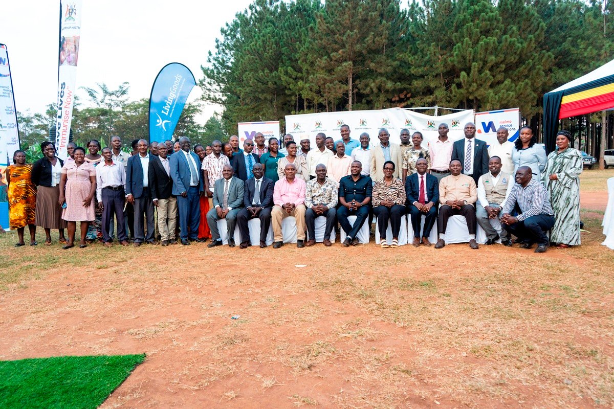 A group photo after the launch of the PSSCs in Mayuge District.JPG